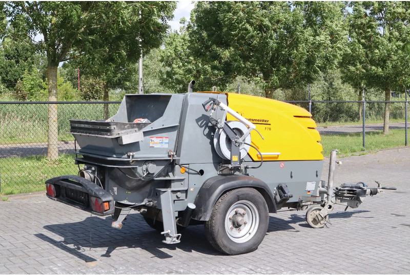 Putzmeister P718 TD | CONCRETE PUMP | LOW HOURS - مضخة خرسانة ثابتة: صور 3 Putzmeister P718 TD | CONCRETE PUMP | LOW HOURS - مضخة خرسانة ثابتة: صور 3