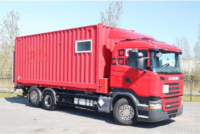 Scania R490 | 6X2 | RETARDER | BDF | MOBILE WORKSHOP | WERKSTATT - شاحنات الحاويات/ جسم علوي قابل للتغيير شاحنة: صور 3 Scania R490 | 6X2 | RETARDER | BDF | MOBILE WORKSHOP | WERKSTATT - شاحنات الحاويات/ جسم علوي قابل للتغيير شاحنة: صور 3