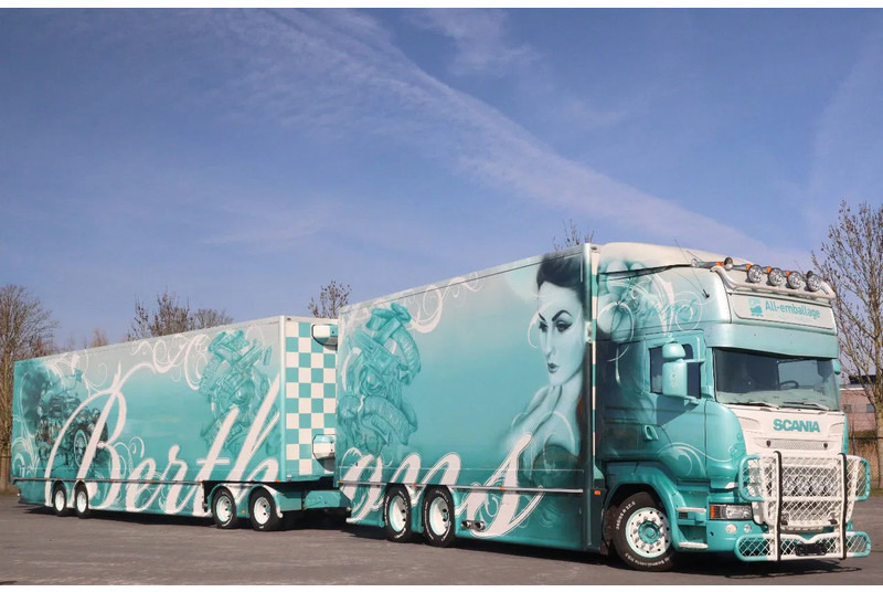 Scania R560 V8 | BERTHONS HOT ROD | CUSTOM SPECIAL TRUCK - بصندوق مغلق شاحنة: صور 1 Scania R560 V8 | BERTHONS HOT ROD | CUSTOM SPECIAL TRUCK - بصندوق مغلق شاحنة: صور 1