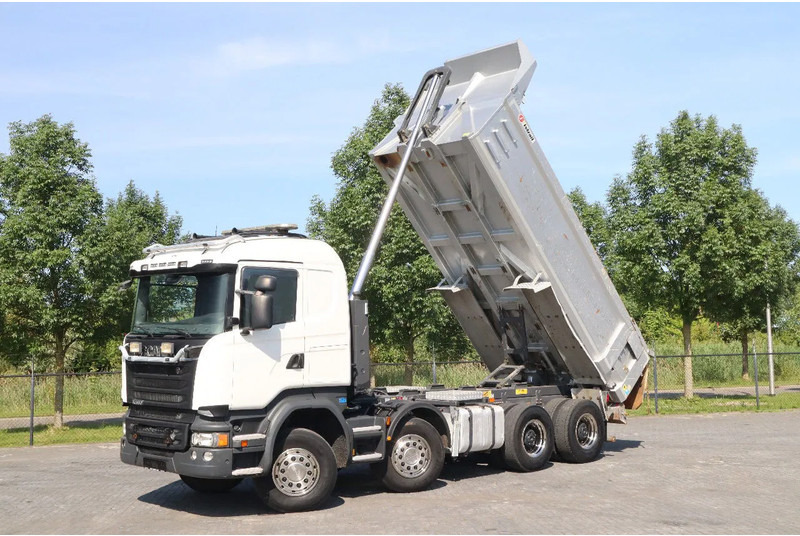 Scania R580 V8 | 8X4 | FULL STEEL | BIG AXLES | RETARDER | EURO 6 - قلابات: صور 1 Scania R580 V8 | 8X4 | FULL STEEL | BIG AXLES | RETARDER | EURO 6 - قلابات: صور 1