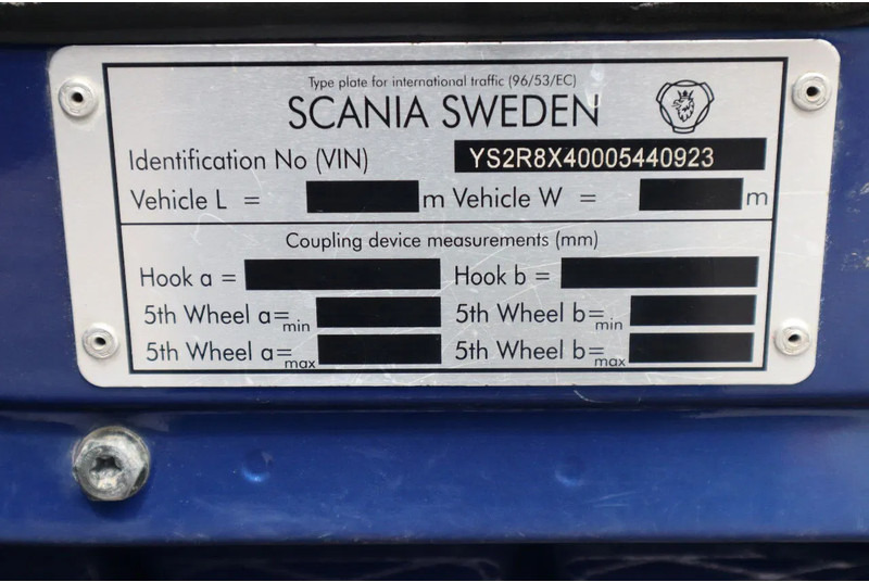 قلابات Scania R580 V8 | FULL STEEL | BIG AXLES | RETARDER | EURO 6: صور 19