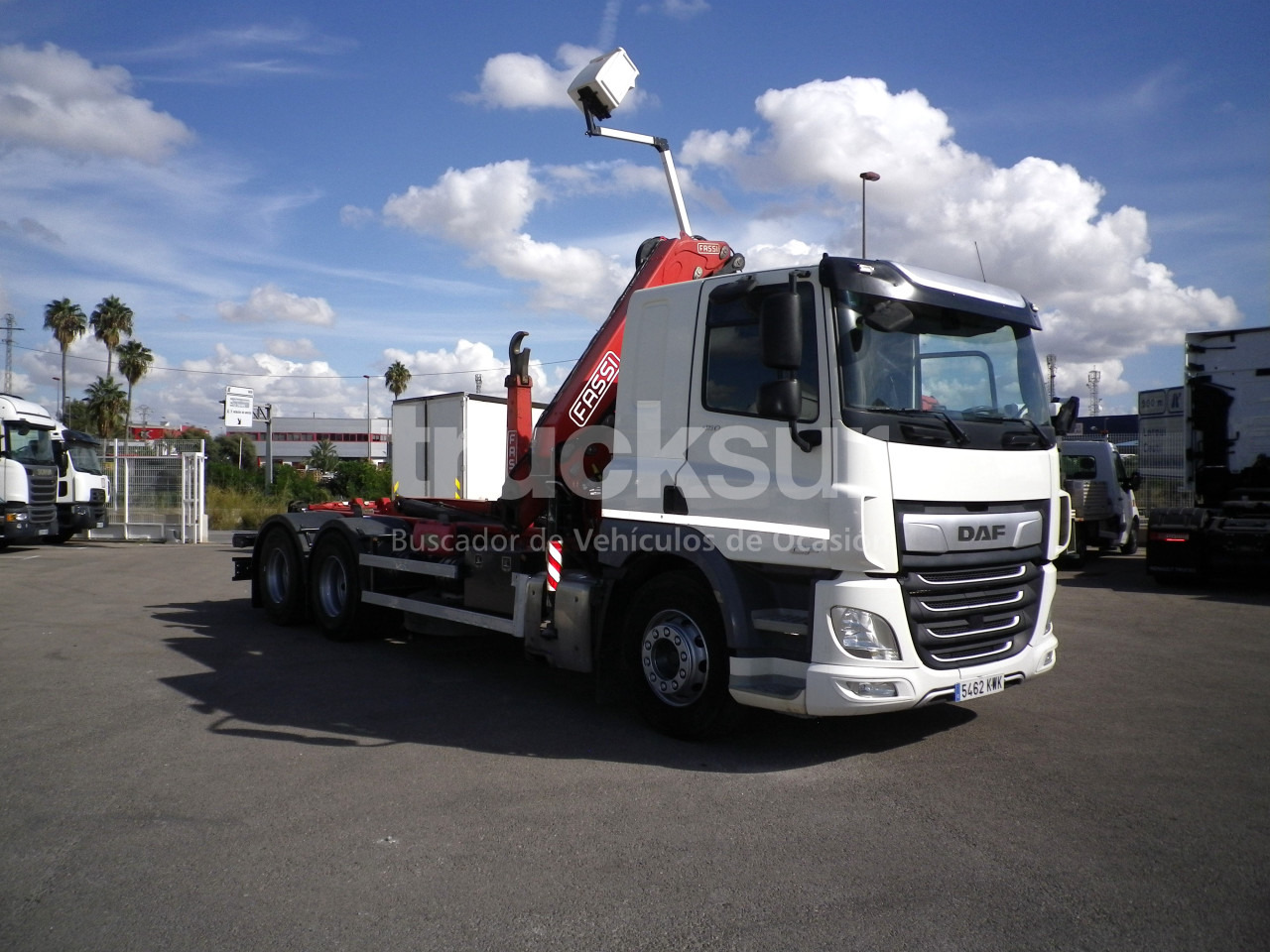 DAF CF450 - شاحنة ذات الخطاف: صور 2 DAF CF450 - شاحنة ذات الخطاف: صور 2