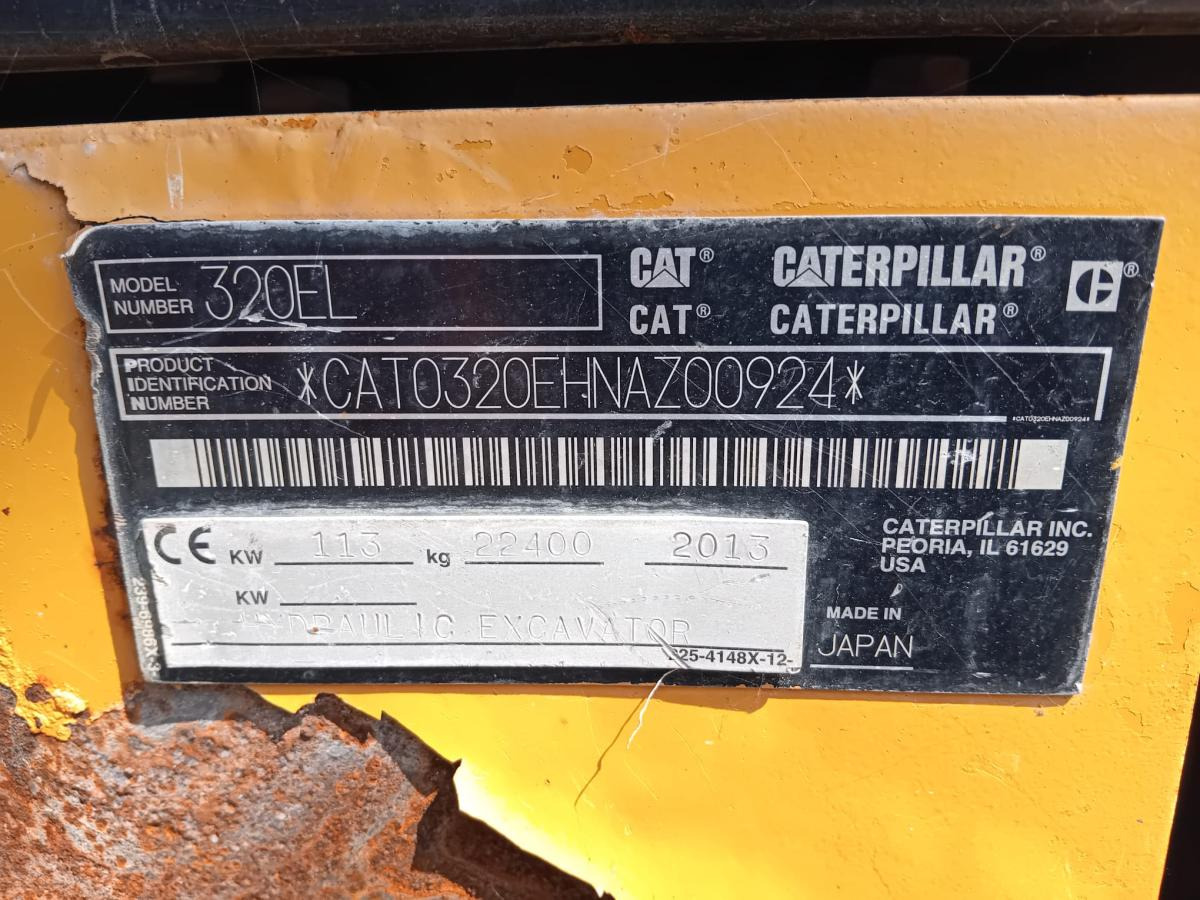 Caterpillar 320EL - حفارات زحافة: صور 4 Caterpillar 320EL - حفارات زحافة: صور 4