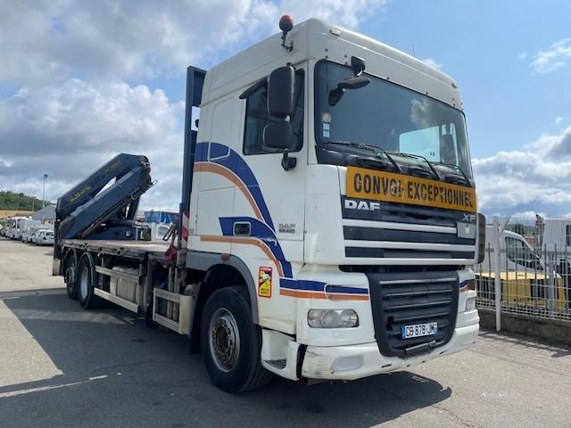 DAF XF105 460 - شاحنات مسطحة, شاحنة كرين: صور 2 DAF XF105 460 - شاحنات مسطحة, شاحنة كرين: صور 2