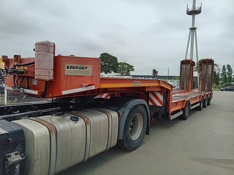 Louault - عربة مسطحة منخفضة نصف مقطورة: صور 1 Louault - عربة مسطحة منخفضة نصف مقطورة: صور 1