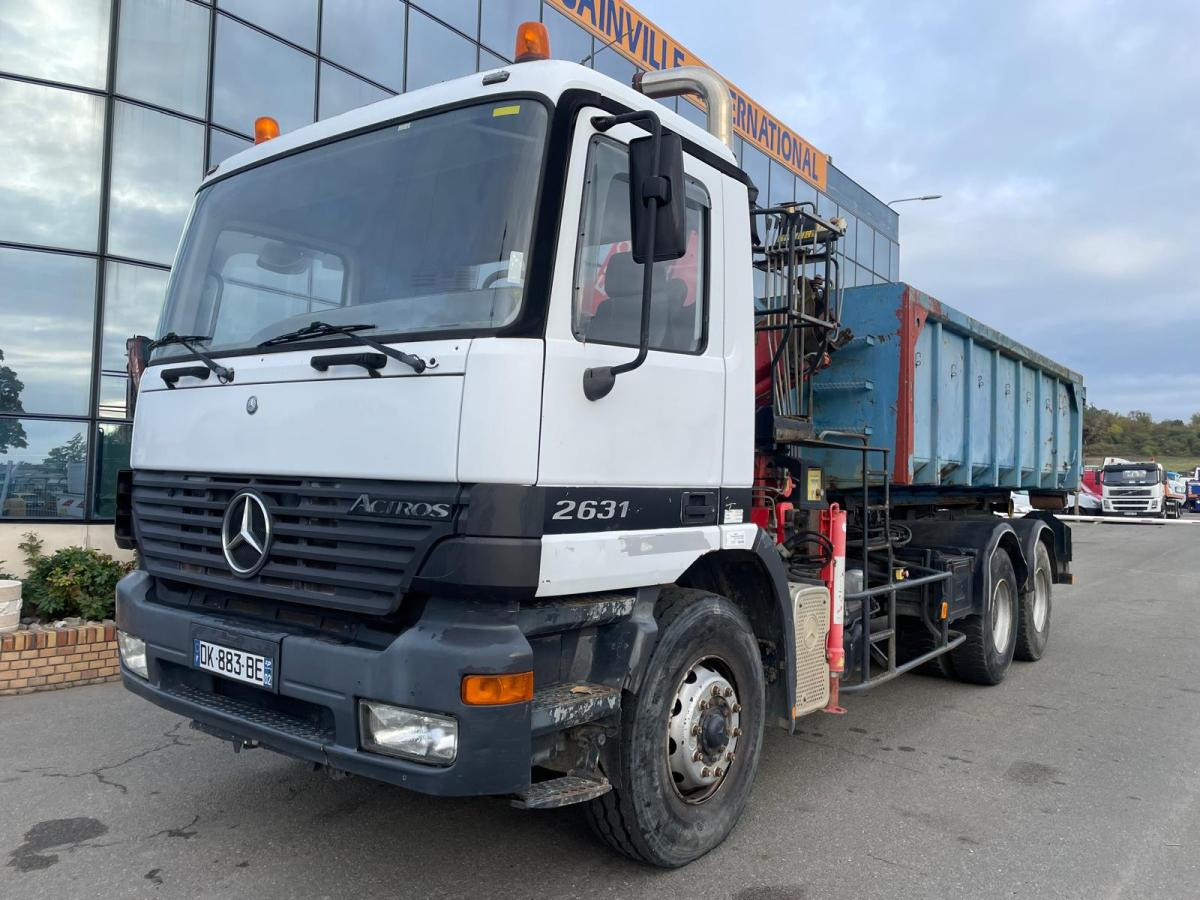 Mercedes Actros 2631 - شاحنة ذات الخطاف, شاحنة كرين: صور 2 Mercedes Actros 2631 - شاحنة ذات الخطاف, شاحنة كرين: صور 2