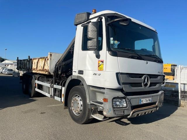 Mercedes Actros 2632 - قلابات, شاحنة كرين: صور 2 Mercedes Actros 2632 - قلابات, شاحنة كرين: صور 2