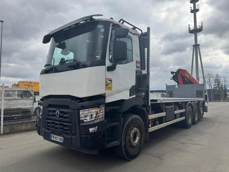 Renault Gamme C 480 DTI13 - شاحنات مسطحة: صور 1 Renault Gamme C 480 DTI13 - شاحنات مسطحة: صور 1