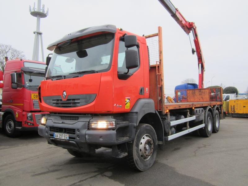 Renault Kerax 370 DXI - شاحنات مسطحة: صور 1 Renault Kerax 370 DXI - شاحنات مسطحة: صور 1