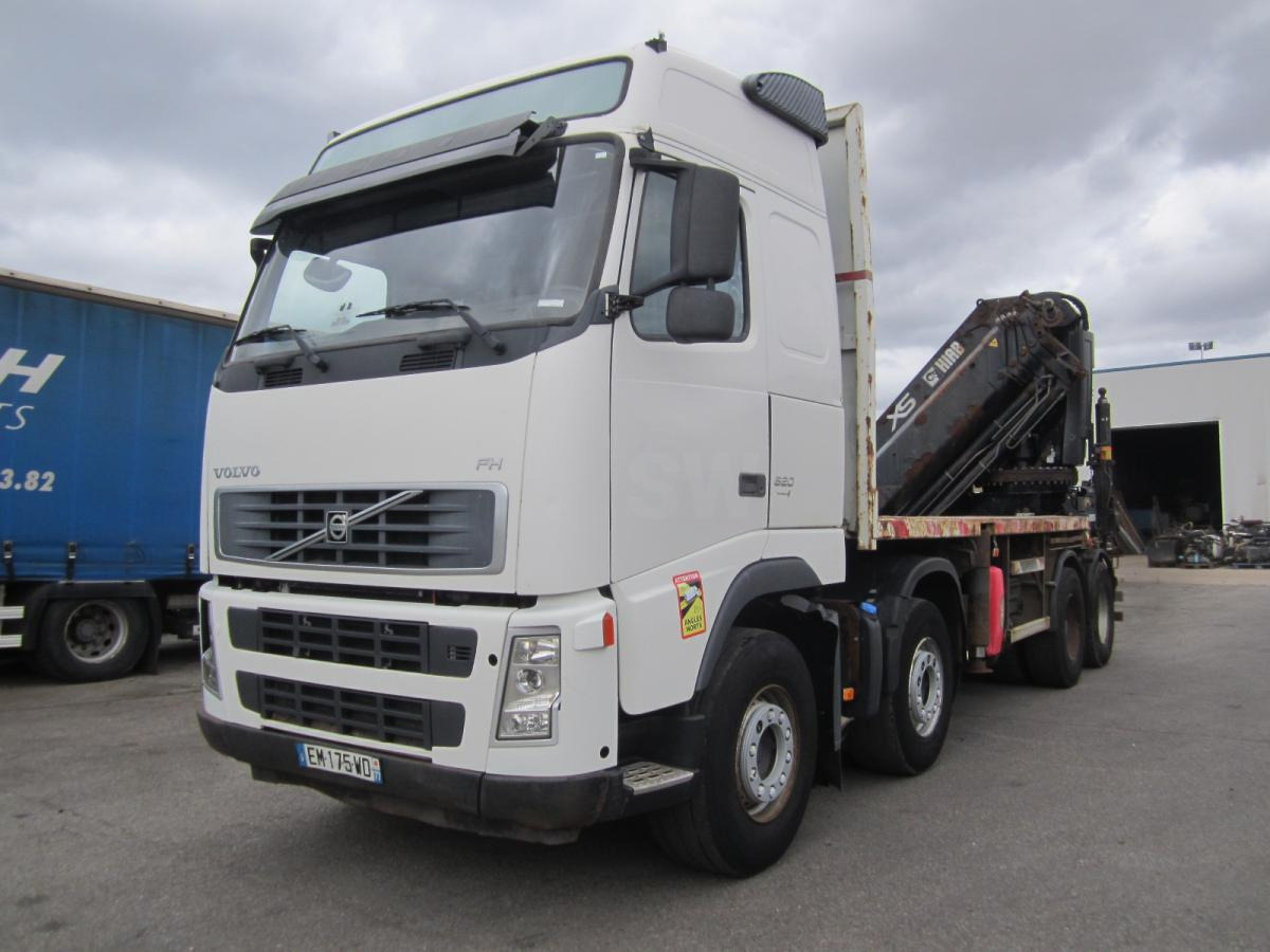 Volvo FH 520 - شاحنات مسطحة, شاحنة كرين: صور 1 Volvo FH 520 - شاحنات مسطحة, شاحنة كرين: صور 1