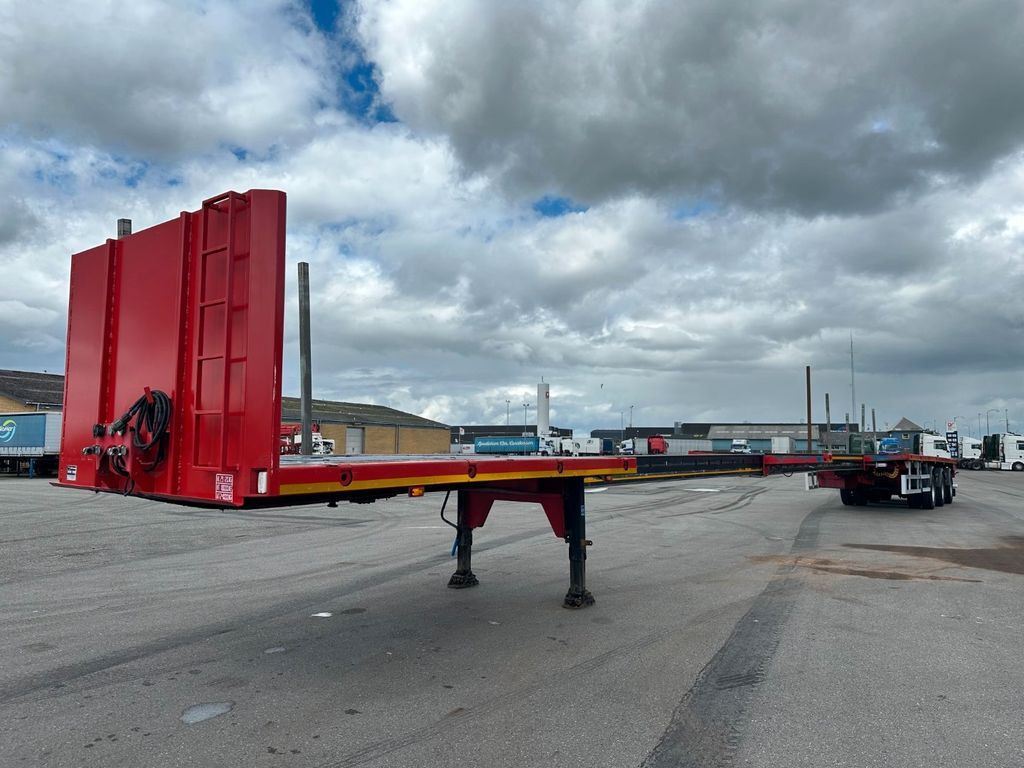 Danson GLT3 2 x Extension 28.85 m Hydr steering - نصف مقطورة مسطحة: صور 1 Danson GLT3 2 x Extension 28.85 m Hydr steering - نصف مقطورة مسطحة: صور 1