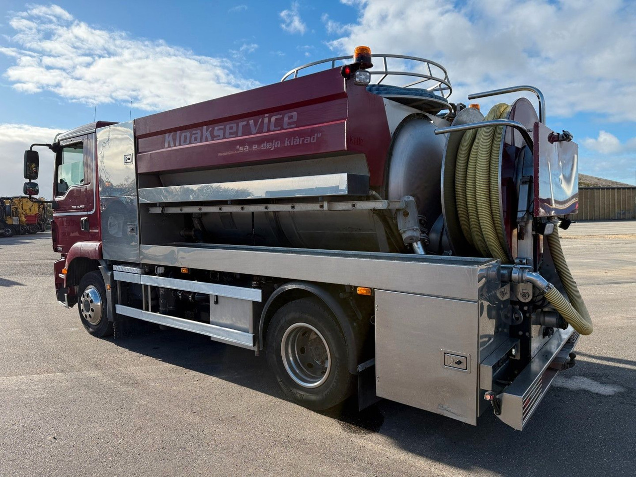 MAN TGM 14.250 VM-Tarm Stainless Steel 4000 l. Kombi - فراغ شاحنة: صور 4 MAN TGM 14.250 VM-Tarm Stainless Steel 4000 l. Kombi - فراغ شاحنة: صور 4