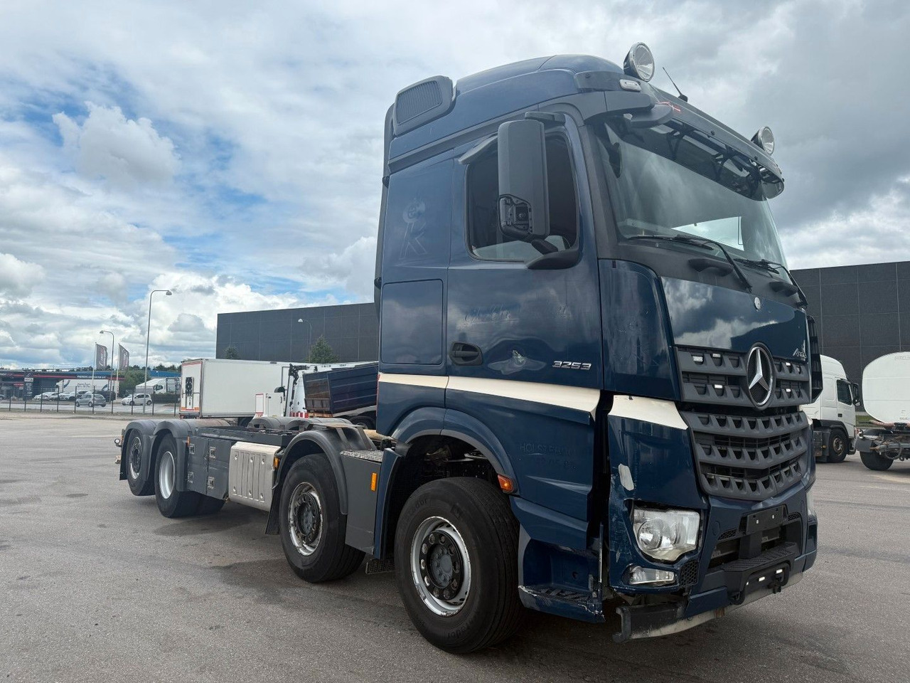 Mercedes-Benz Arocs 3253 8x26 Euro 6 Chassis / Fahrgestell - الشاسيه شاحنة: صور 2 Mercedes-Benz Arocs 3253 8x26 Euro 6 Chassis / Fahrgestell - الشاسيه شاحنة: صور 2
