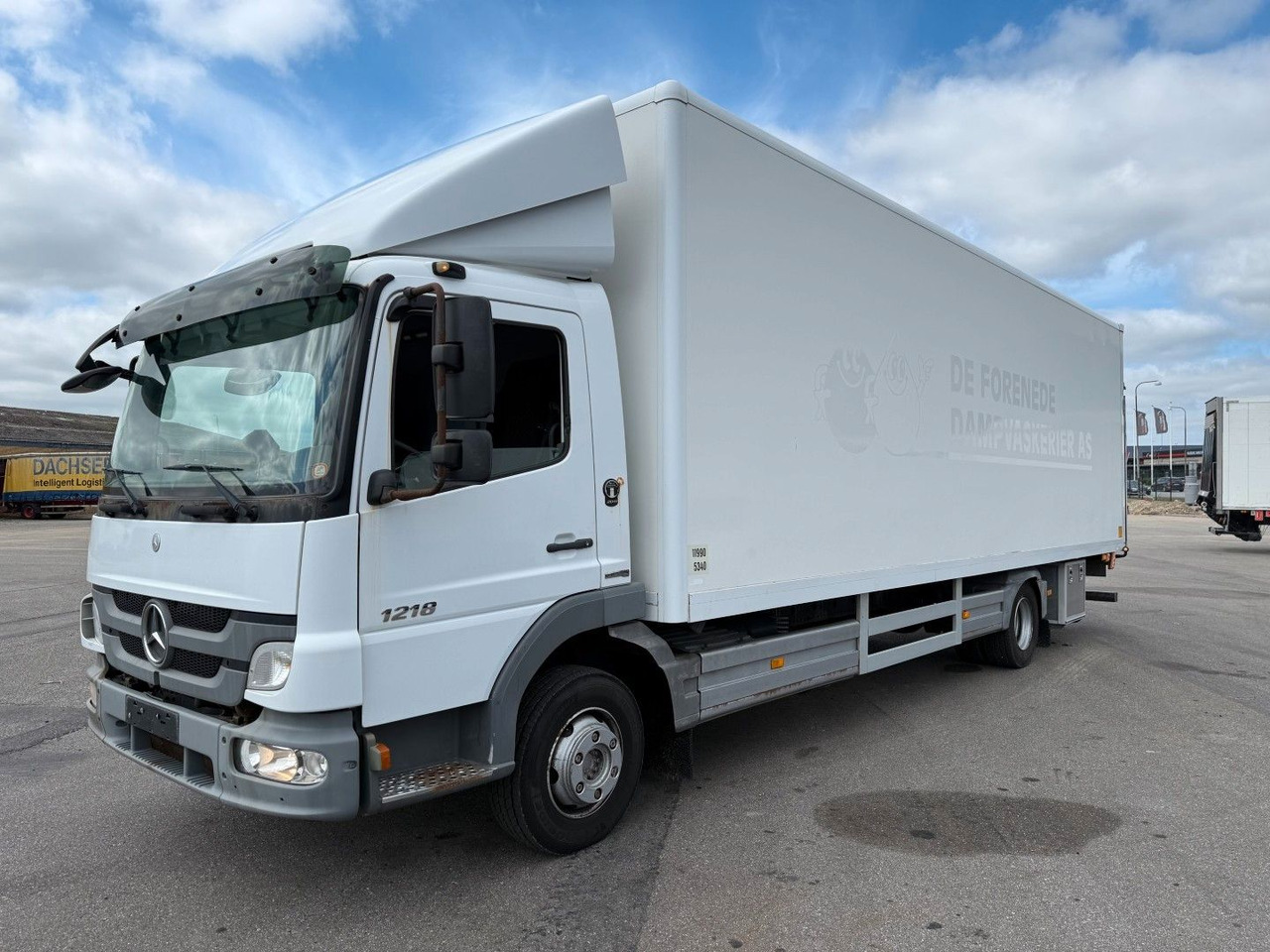 Mercedes-Benz Atego 1218 4x2 Euro 5 8,0 m. koffer - بصندوق مغلق شاحنة: صور 1 Mercedes-Benz Atego 1218 4x2 Euro 5 8,0 m. koffer - بصندوق مغلق شاحنة: صور 1