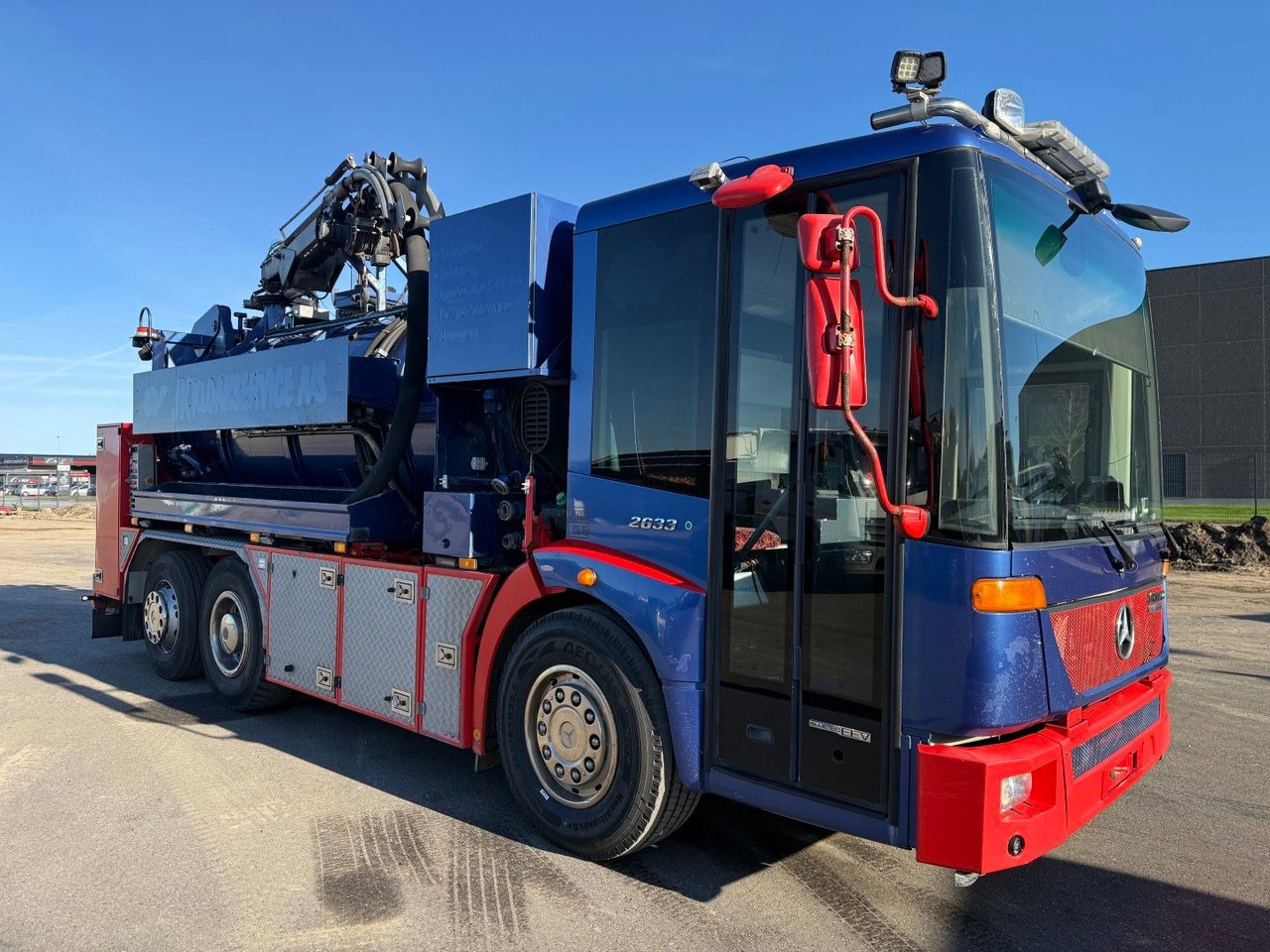 Mercedes-Benz Econic 2633 6x2*4 Hvidtved Larsen SLP309 Euro 5 - فراغ شاحنة: صور 2 Mercedes-Benz Econic 2633 6x2*4 Hvidtved Larsen SLP309 Euro 5 - فراغ شاحنة: صور 2