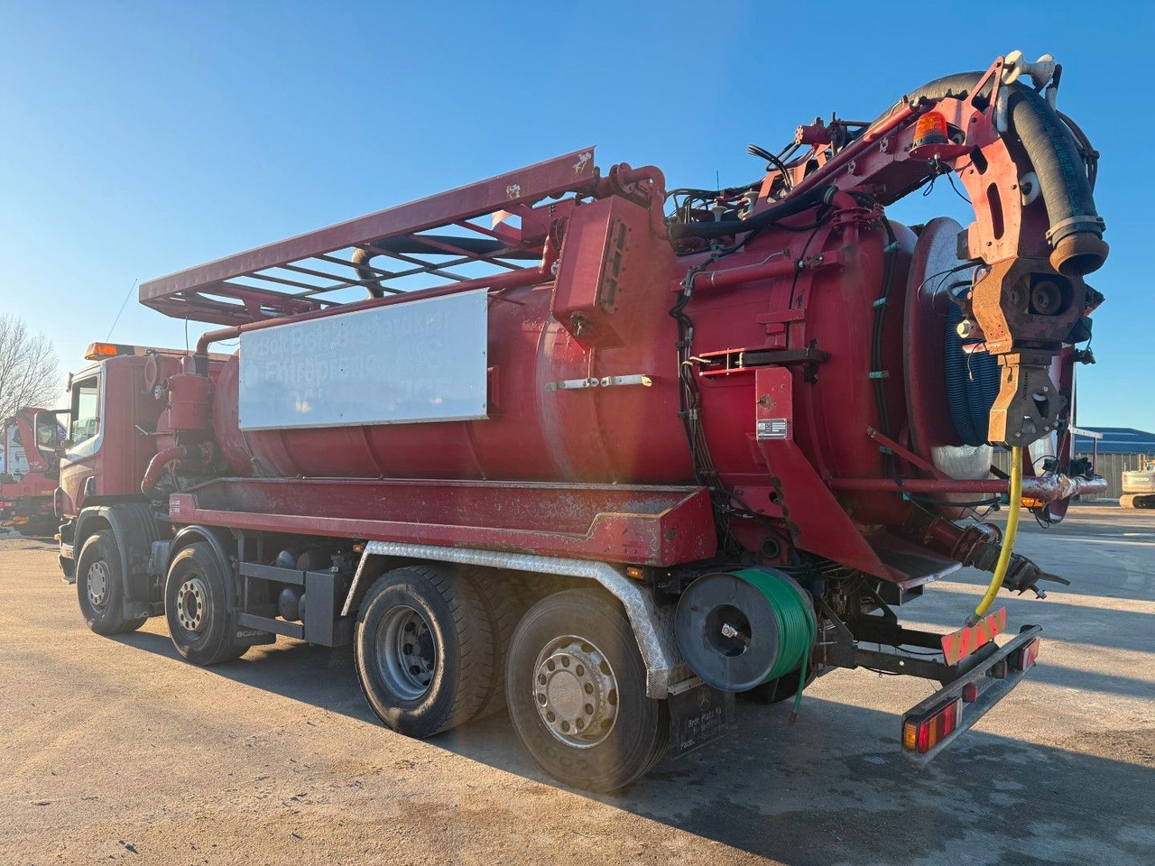 Scania 114/380 8x2*6 Assmann 14 m3 Vacuumtruck - فراغ شاحنة: صور 4 Scania 114/380 8x2*6 Assmann 14 m3 Vacuumtruck - فراغ شاحنة: صور 4