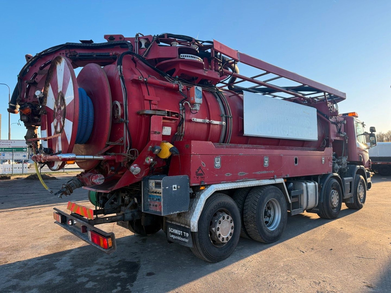 Scania 114/380 8x2*6 Assmann 14 m3 Vacuumtruck - فراغ شاحنة: صور 3 Scania 114/380 8x2*6 Assmann 14 m3 Vacuumtruck - فراغ شاحنة: صور 3