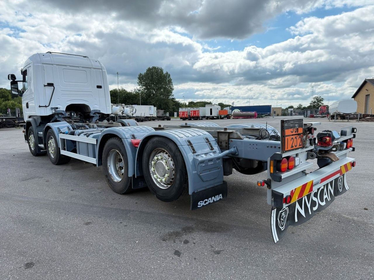 Scania G450 8x2*6 ADR Chassis / Fahrgestell / Euro 6 - الشاسيه شاحنة: صور 4 Scania G450 8x2*6 ADR Chassis / Fahrgestell / Euro 6 - الشاسيه شاحنة: صور 4