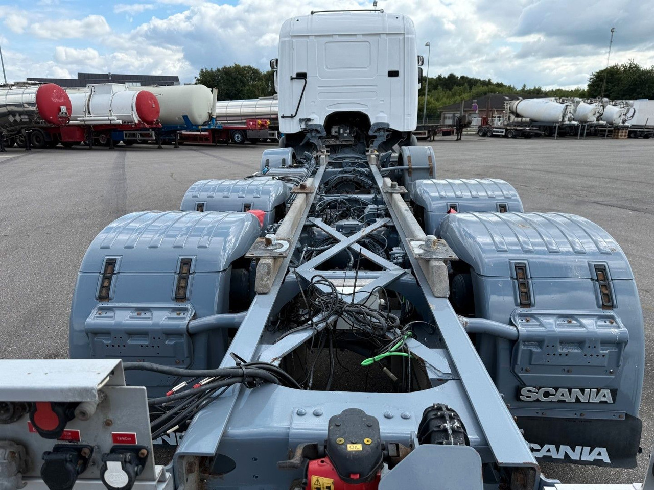 Scania G450 8x2*6 ADR Chassis / Fahrgestell / Euro 6 - الشاسيه شاحنة: صور 5 Scania G450 8x2*6 ADR Chassis / Fahrgestell / Euro 6 - الشاسيه شاحنة: صور 5