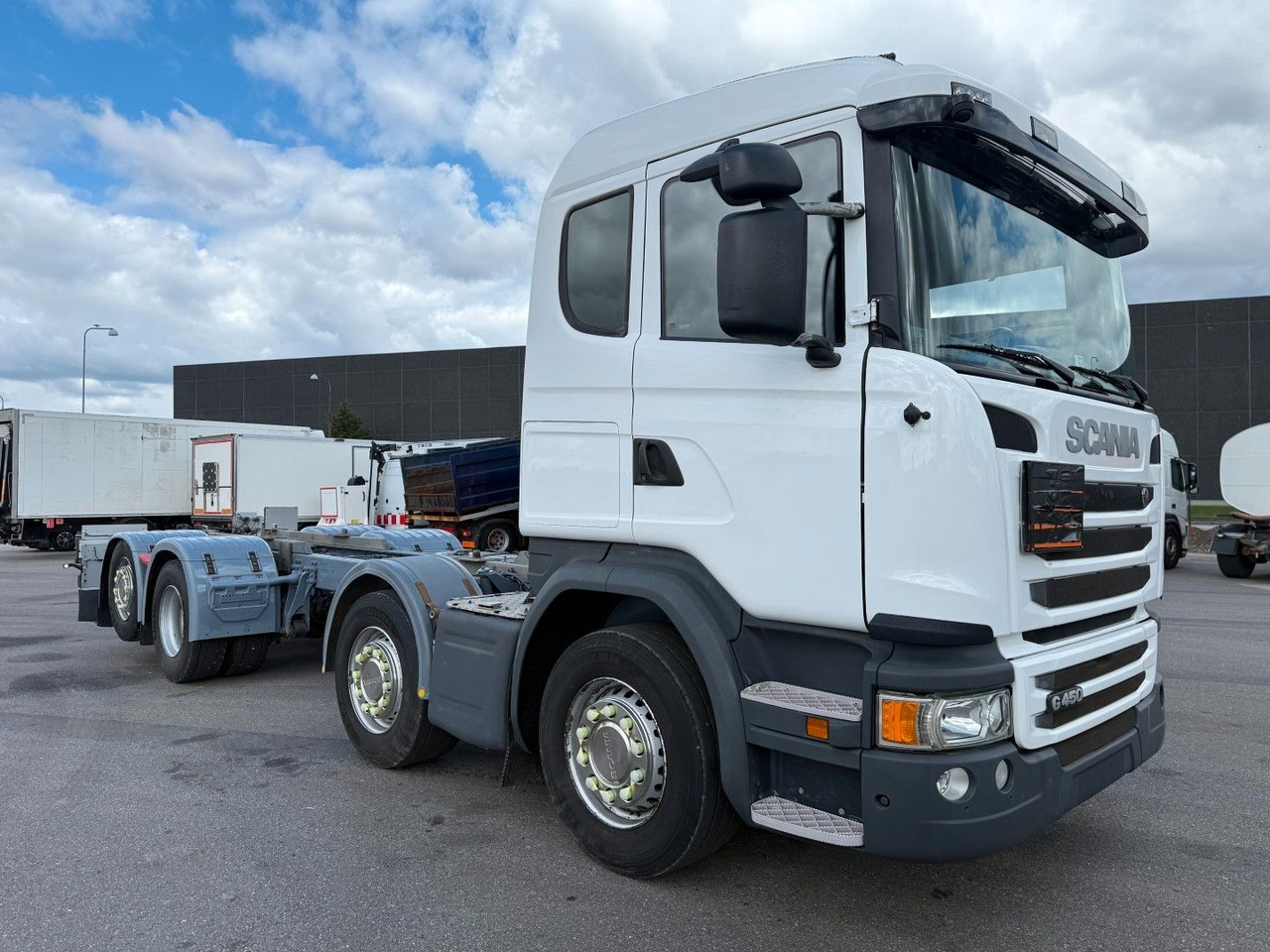 Scania G450 8x2*6 ADR Chassis / Fahrgestell / Euro 6 - الشاسيه شاحنة: صور 2 Scania G450 8x2*6 ADR Chassis / Fahrgestell / Euro 6 - الشاسيه شاحنة: صور 2