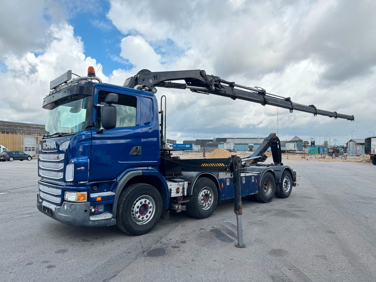 Scania G480 8x2*6 Hakenlift / Hiab 244 EP-5 Hipro - شاحنة كرين: صور 1 Scania G480 8x2*6 Hakenlift / Hiab 244 EP-5 Hipro - شاحنة كرين: صور 1