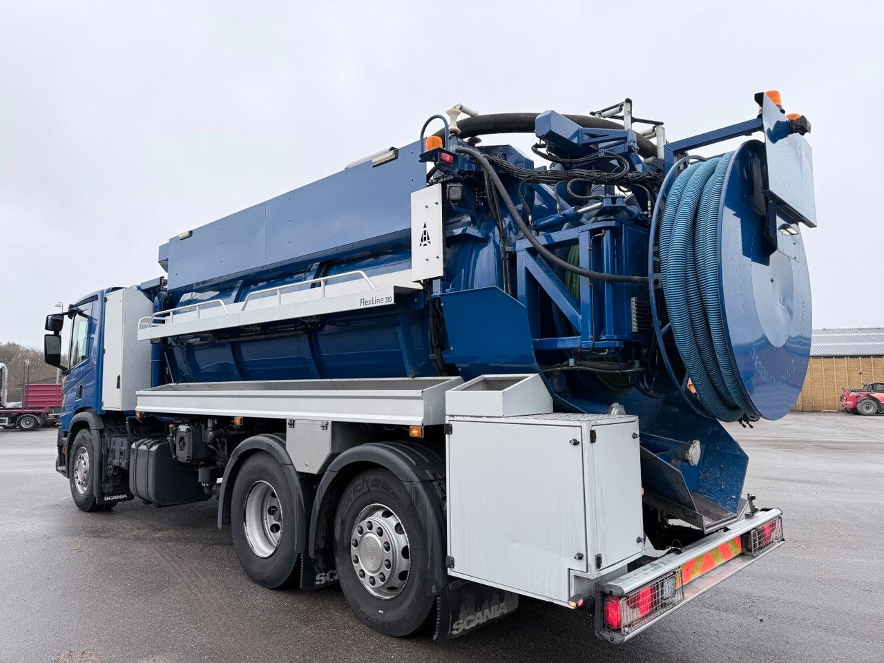 Scania P360 6x2*4 Hvidtved Larsen Flexline 310 - فراغ شاحنة: صور 4 Scania P360 6x2*4 Hvidtved Larsen Flexline 310 - فراغ شاحنة: صور 4