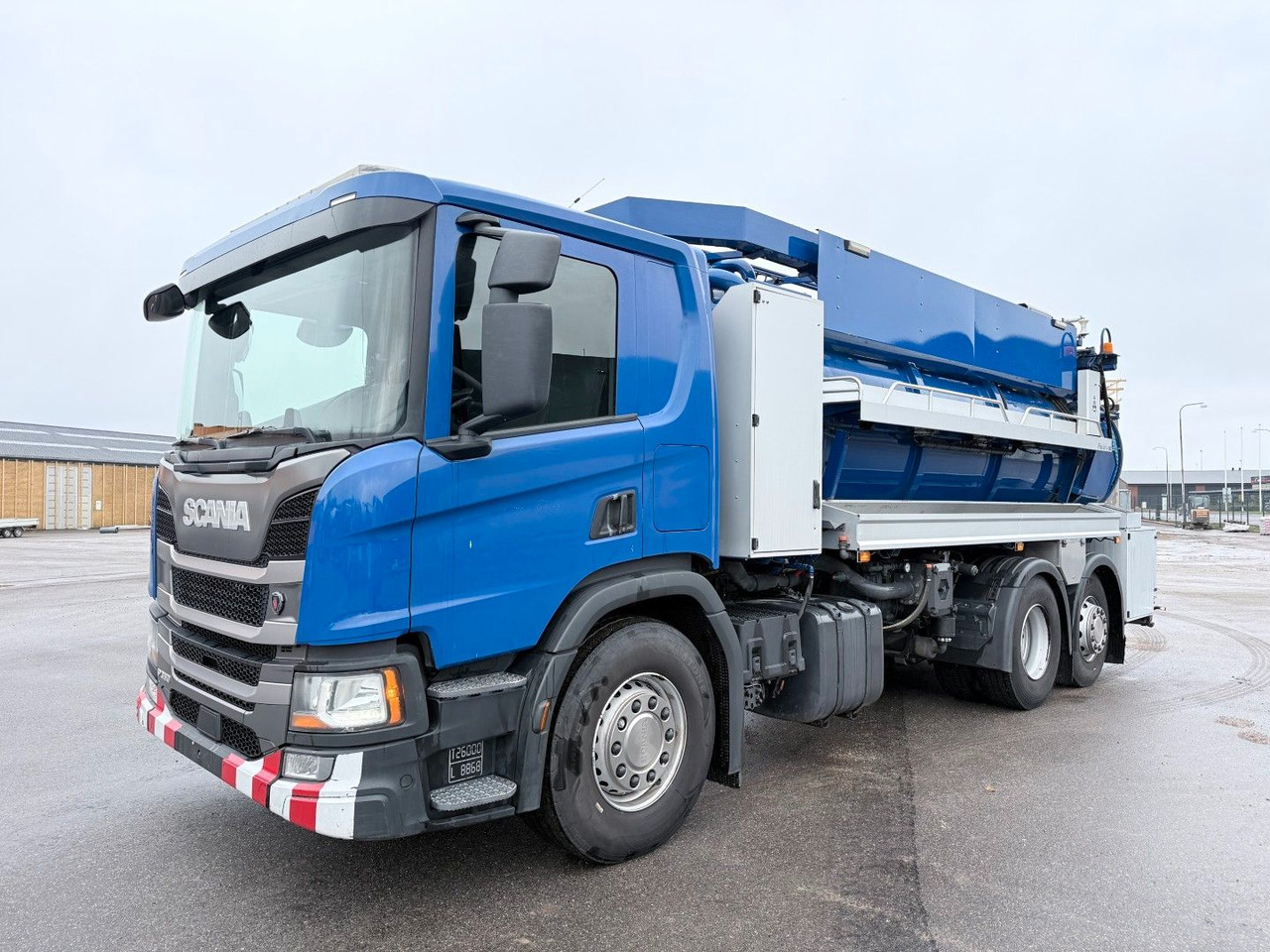 Scania P360 6x2*4 Hvidtved Larsen Flexline 310 - فراغ شاحنة: صور 1 Scania P360 6x2*4 Hvidtved Larsen Flexline 310 - فراغ شاحنة: صور 1