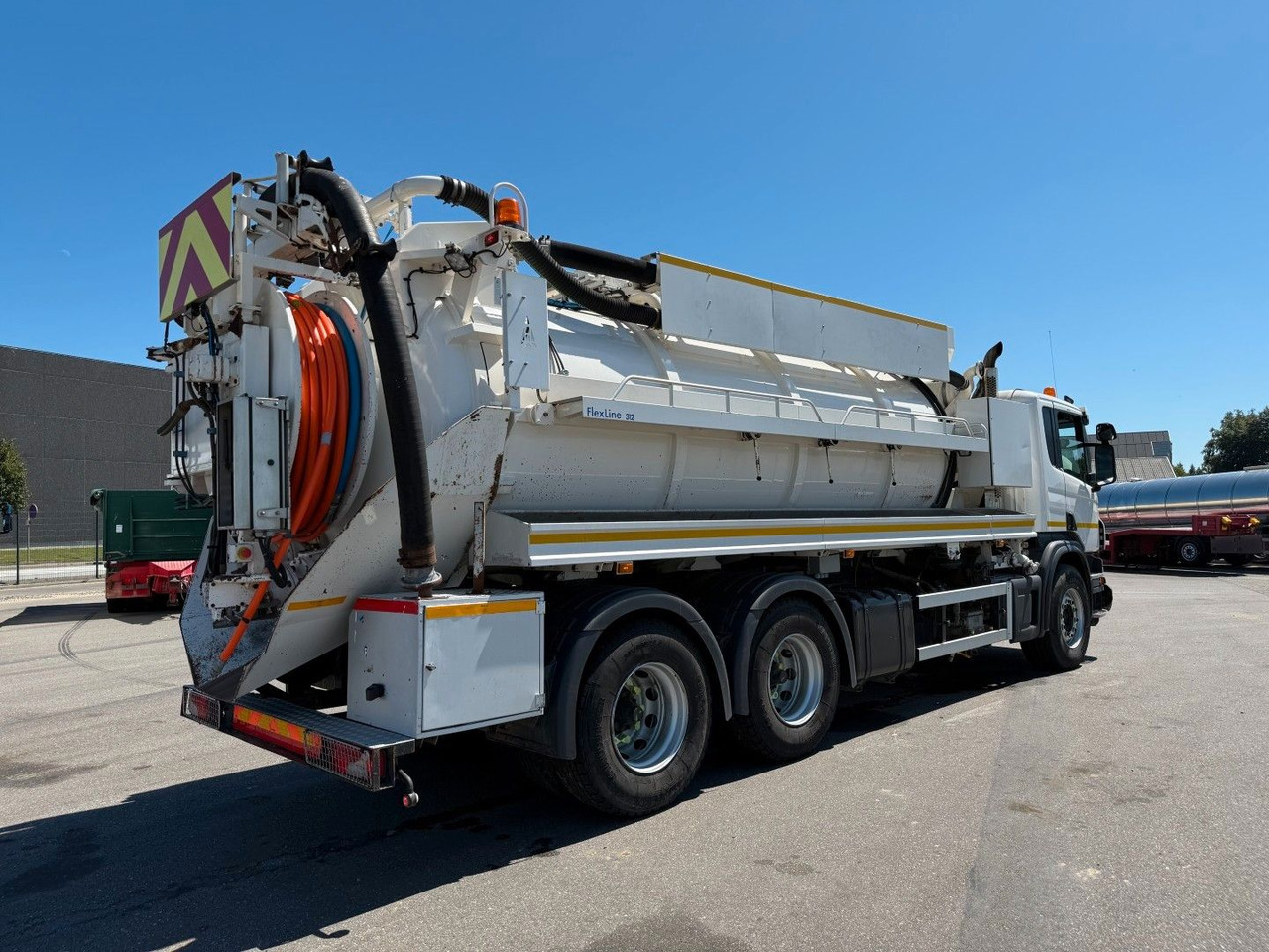 Scania P360 6x4 RHD Hvidtved Larsen FlexLine 312 - فراغ شاحنة: صور 3 Scania P360 6x4 RHD Hvidtved Larsen FlexLine 312 - فراغ شاحنة: صور 3
