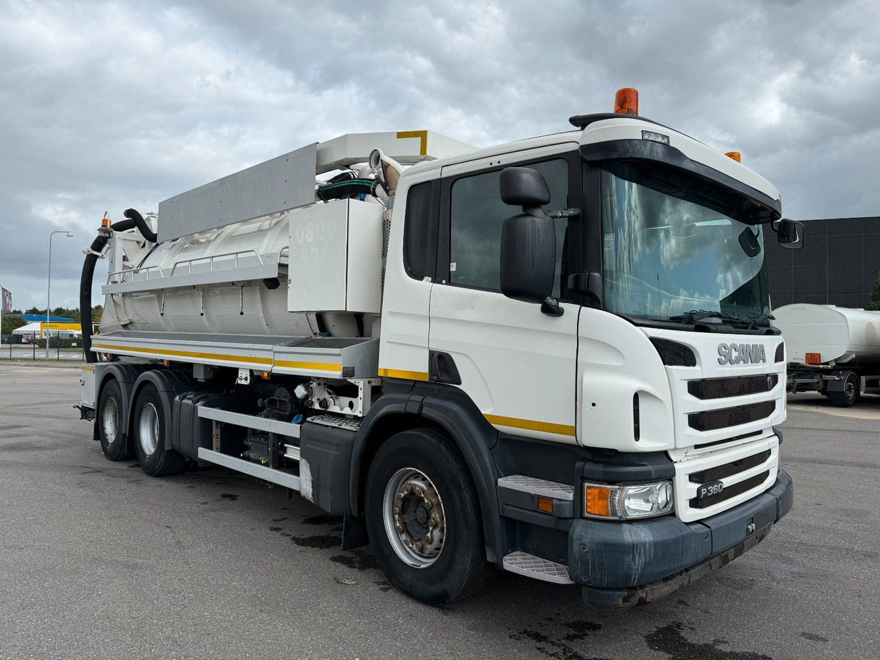 Scania P360 Euro 6 6x4 RHD Hvidtved Larsen FlexLine 312 - فراغ شاحنة: صور 1 Scania P360 Euro 6 6x4 RHD Hvidtved Larsen FlexLine 312 - فراغ شاحنة: صور 1