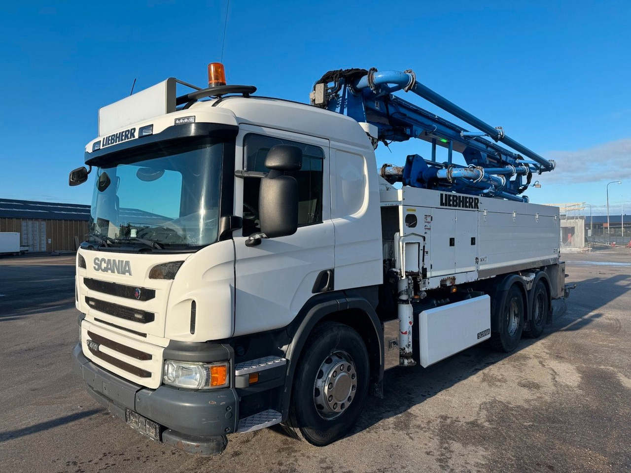 Scania P410 6x4 Liebherr THP 140 H 24 M4XH Concretepump - مضخة خرسانة: صور 1 Scania P410 6x4 Liebherr THP 140 H 24 M4XH Concretepump - مضخة خرسانة: صور 1
