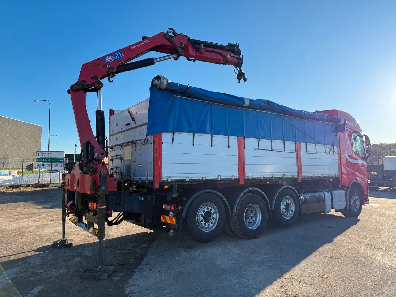 Volvo FH 500 8x2*6 Tipper / Kran / Crane / HMF 2120 - شاحنة كرين: صور 3 Volvo FH 500 8x2*6 Tipper / Kran / Crane / HMF 2120 - شاحنة كرين: صور 3