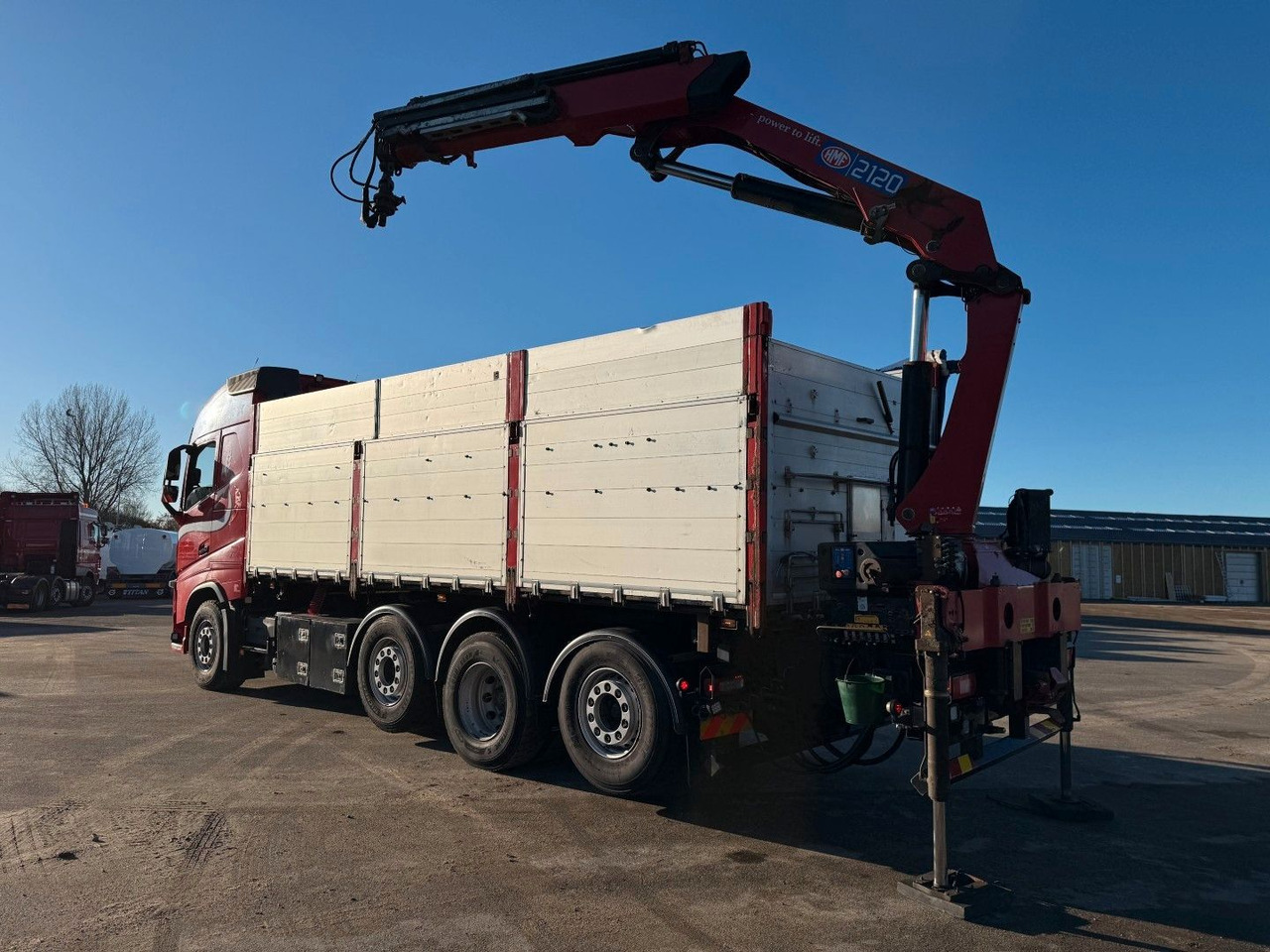 Volvo FH 500 8x2*6 Tipper / Kran / Crane / HMF 2120 - شاحنة كرين: صور 4 Volvo FH 500 8x2*6 Tipper / Kran / Crane / HMF 2120 - شاحنة كرين: صور 4