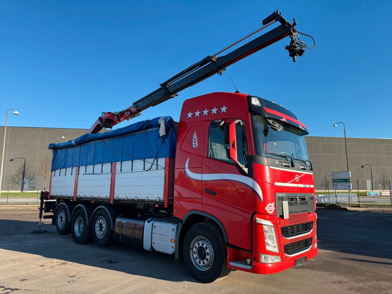 Volvo FH 500 8x2*6 Tipper / Kran / Crane / HMF 2120 - شاحنة كرين: صور 2 Volvo FH 500 8x2*6 Tipper / Kran / Crane / HMF 2120 - شاحنة كرين: صور 2