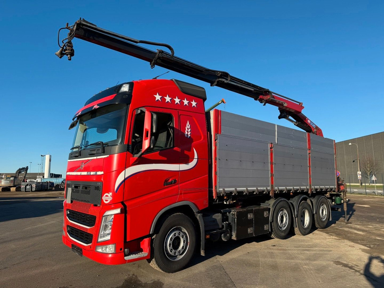 Volvo FH 500 8x2*6 Tipper / Kran / Crane / HMF 2120 - شاحنة كرين: صور 1 Volvo FH 500 8x2*6 Tipper / Kran / Crane / HMF 2120 - شاحنة كرين: صور 1
