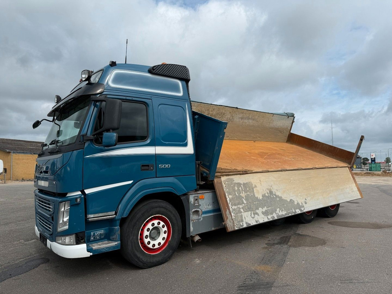 قلابات Volvo FM 500 8x4 Pushertridem 3 Way Tipper / Kipper: صور 18