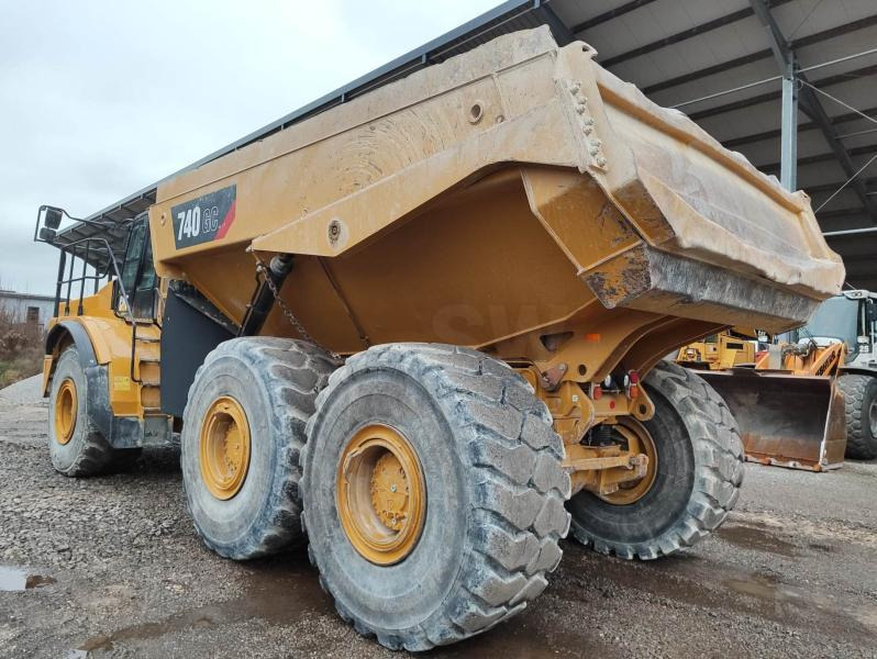 Caterpillar 740 - شاحنة مفصلية: صور 1 Caterpillar 740 - شاحنة مفصلية: صور 1