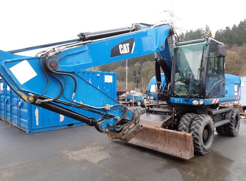 Caterpillar M322D - حفارة على عجلات: صور 2 Caterpillar M322D - حفارة على عجلات: صور 2