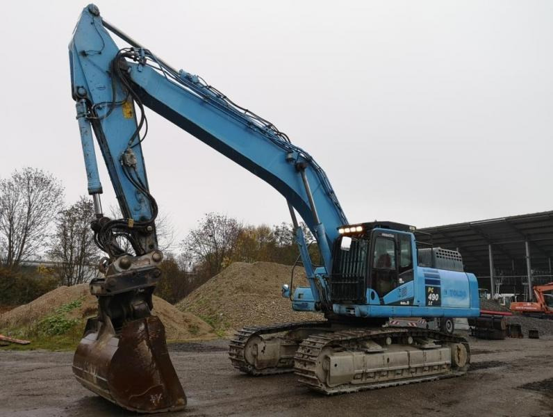 Komatsu PC490LC-10 - حفارات زحافة: صور 2 Komatsu PC490LC-10 - حفارات زحافة: صور 2