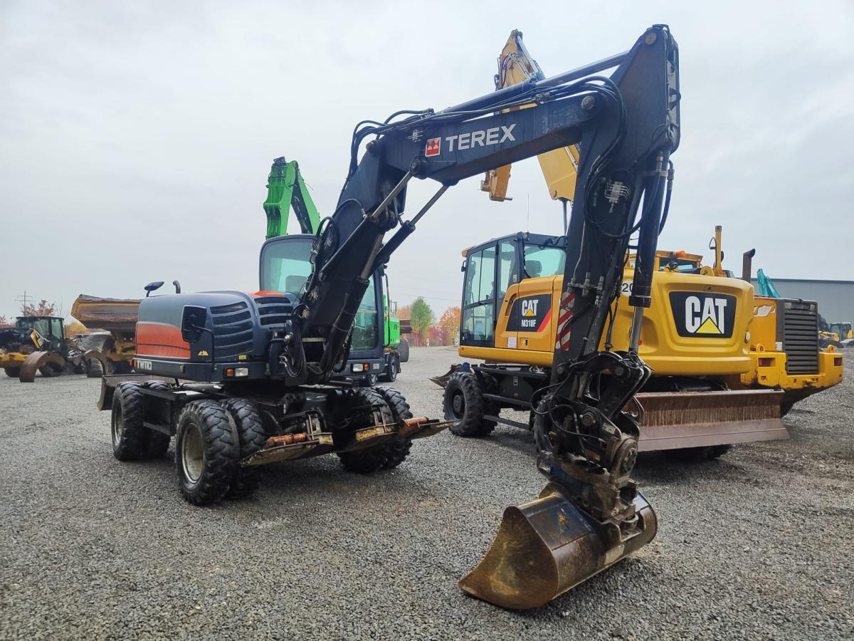 Terex TW 110 - حفارة على عجلات: صور 3 Terex TW 110 - حفارة على عجلات: صور 3