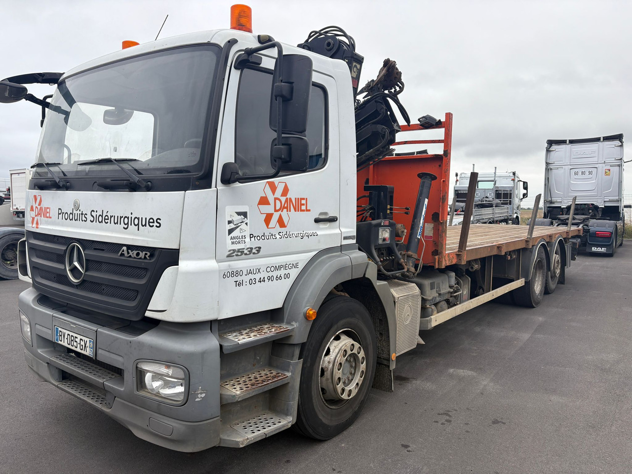 Mercedes Axor 2533 - شاحنات مسطحة: صور 4 Mercedes Axor 2533 - شاحنات مسطحة: صور 4