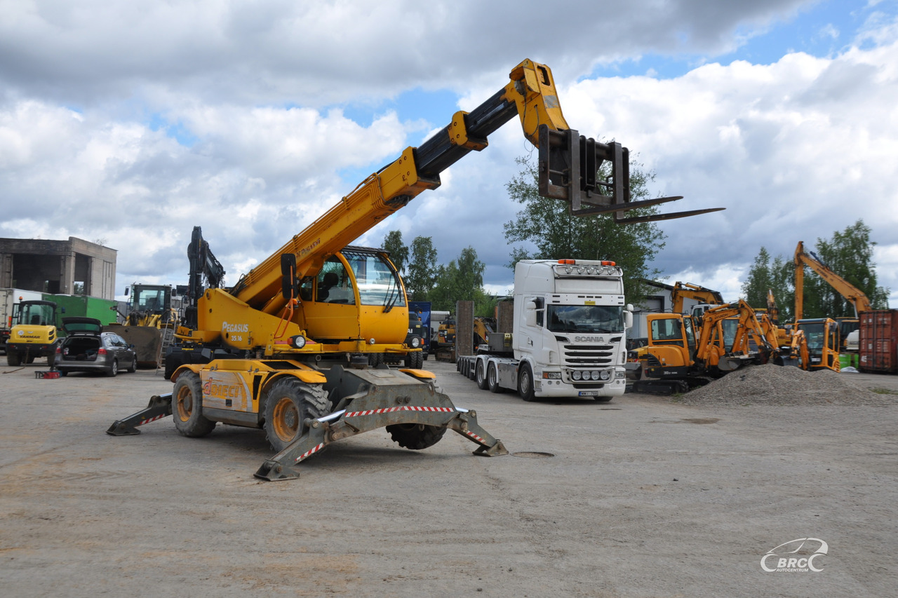 Dieci Pegasus - جرافة ذات عجلات تلسكوبية: صور 2 Dieci Pegasus - جرافة ذات عجلات تلسكوبية: صور 2