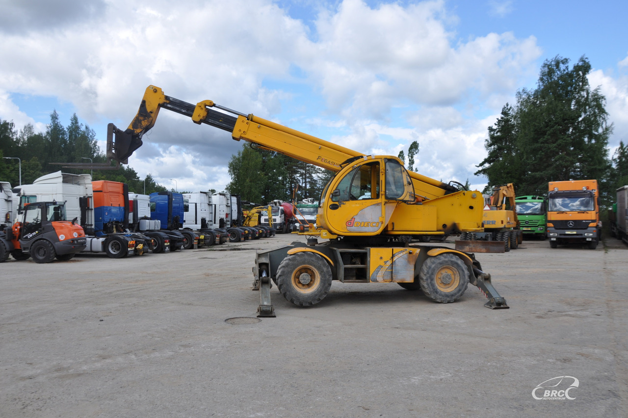 Dieci Pegasus - جرافة ذات عجلات تلسكوبية: صور 4 Dieci Pegasus - جرافة ذات عجلات تلسكوبية: صور 4