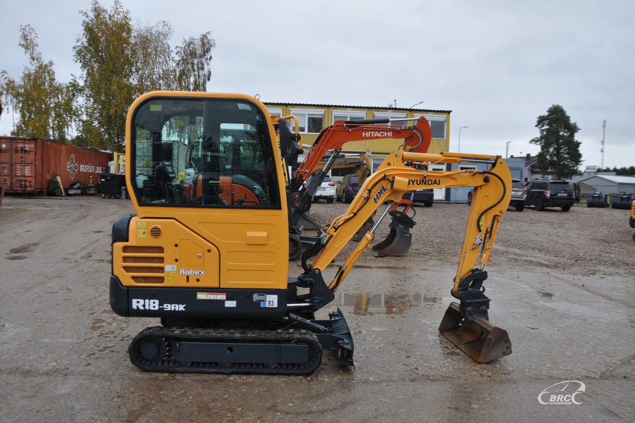 Hyundai R18-9AK - حفارة مصغرة: صور 3 Hyundai R18-9AK - حفارة مصغرة: صور 3