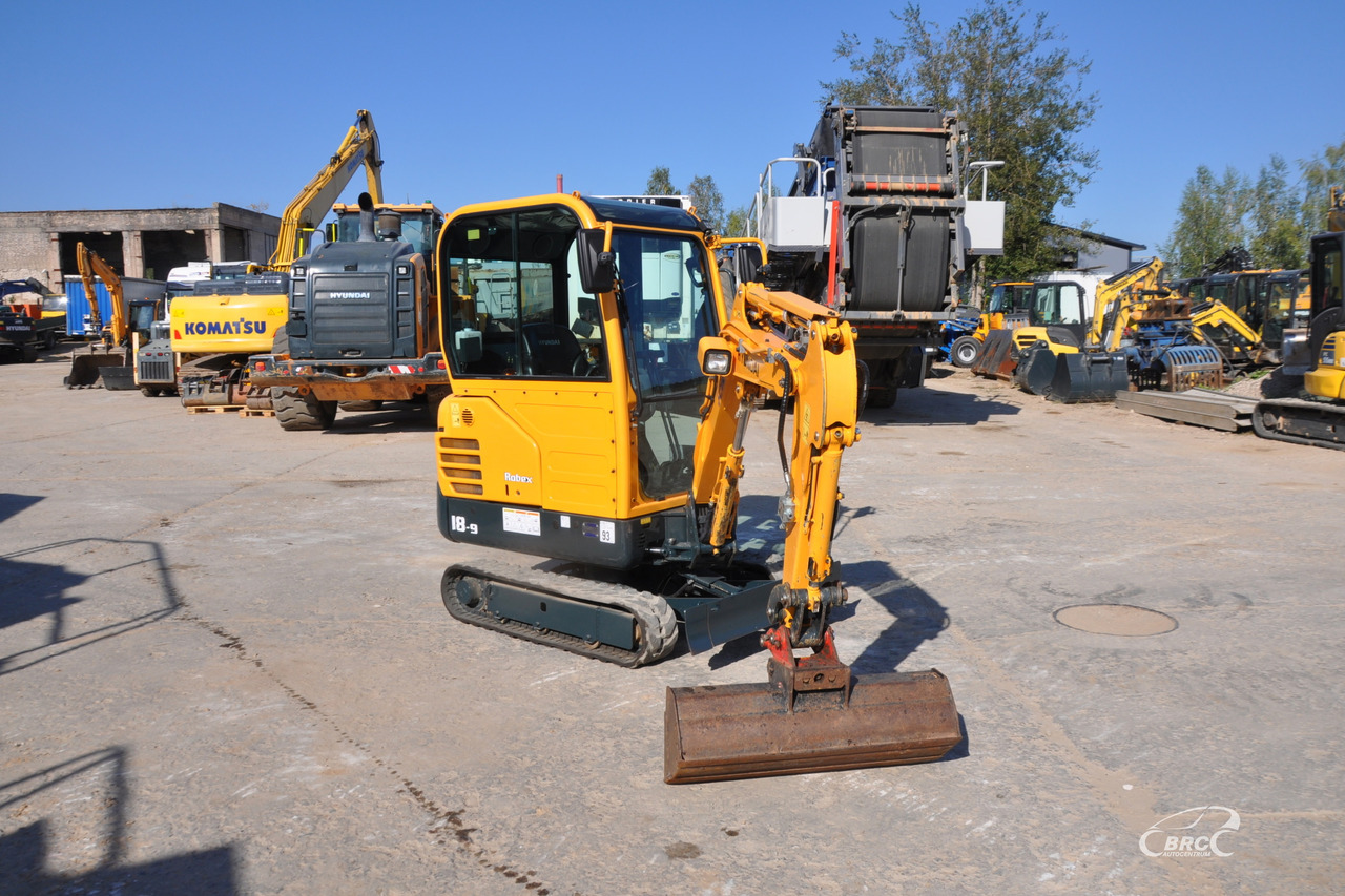 Hyundai R18-9 - حفارة مصغرة: صور 2 Hyundai R18-9 - حفارة مصغرة: صور 2