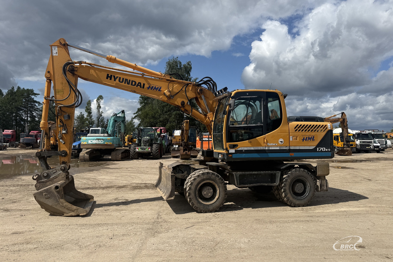 Hyundai Robex - حفارة على عجلات: صور 3 Hyundai Robex - حفارة على عجلات: صور 3