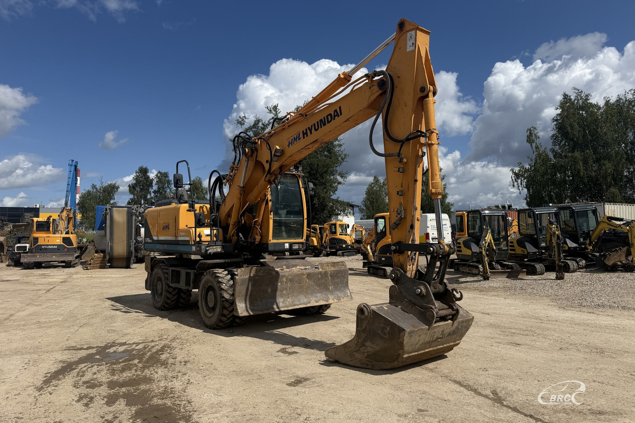 Hyundai Robex - حفارة على عجلات: صور 2 Hyundai Robex - حفارة على عجلات: صور 2