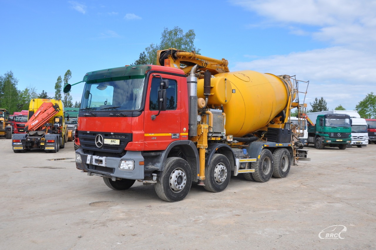 Mercedes-Benz 4144 - شاحنة خلاطة خرسانة: صور 1 Mercedes-Benz 4144 - شاحنة خلاطة خرسانة: صور 1