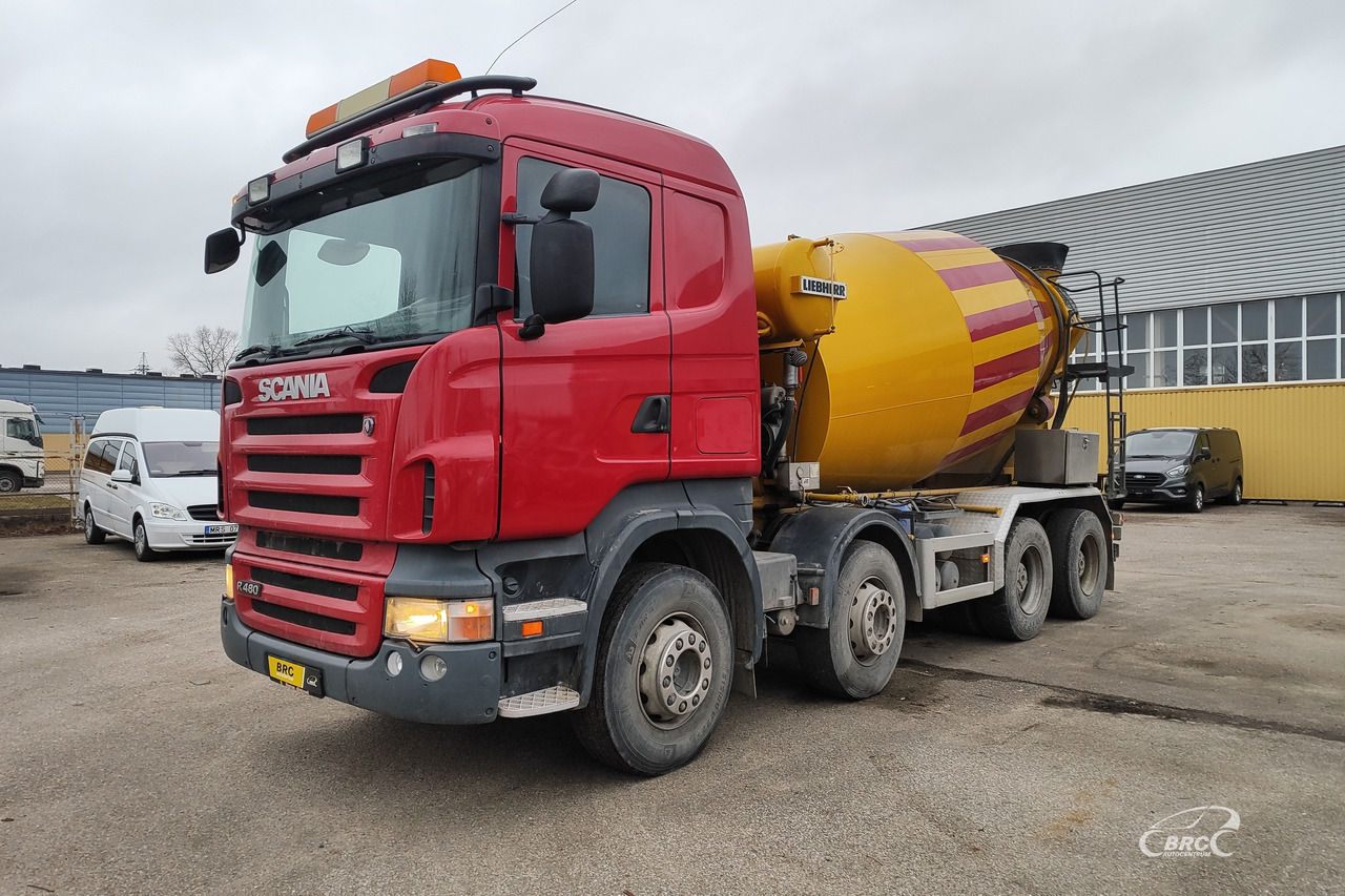 Scania R 480 - شاحنة خلاطة خرسانة: صور 1 Scania R 480 - شاحنة خلاطة خرسانة: صور 1