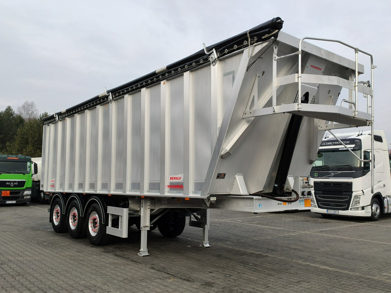 Benalu MULTIRUNNER 87 - قلابة نصف مقطورة: صور 2 Benalu MULTIRUNNER 87 - قلابة نصف مقطورة: صور 2