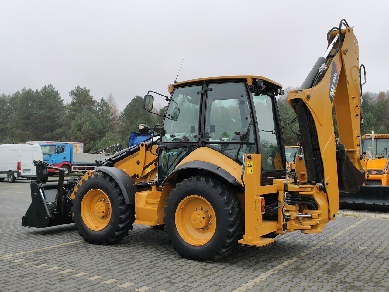Caterpillar 444E Premier Sterowanie na Joystickach FULL OPCJA - حفار متعدد الاستخدام: صور 3 Caterpillar 444E Premier Sterowanie na Joystickach FULL OPCJA - حفار متعدد الاستخدام: صور 3